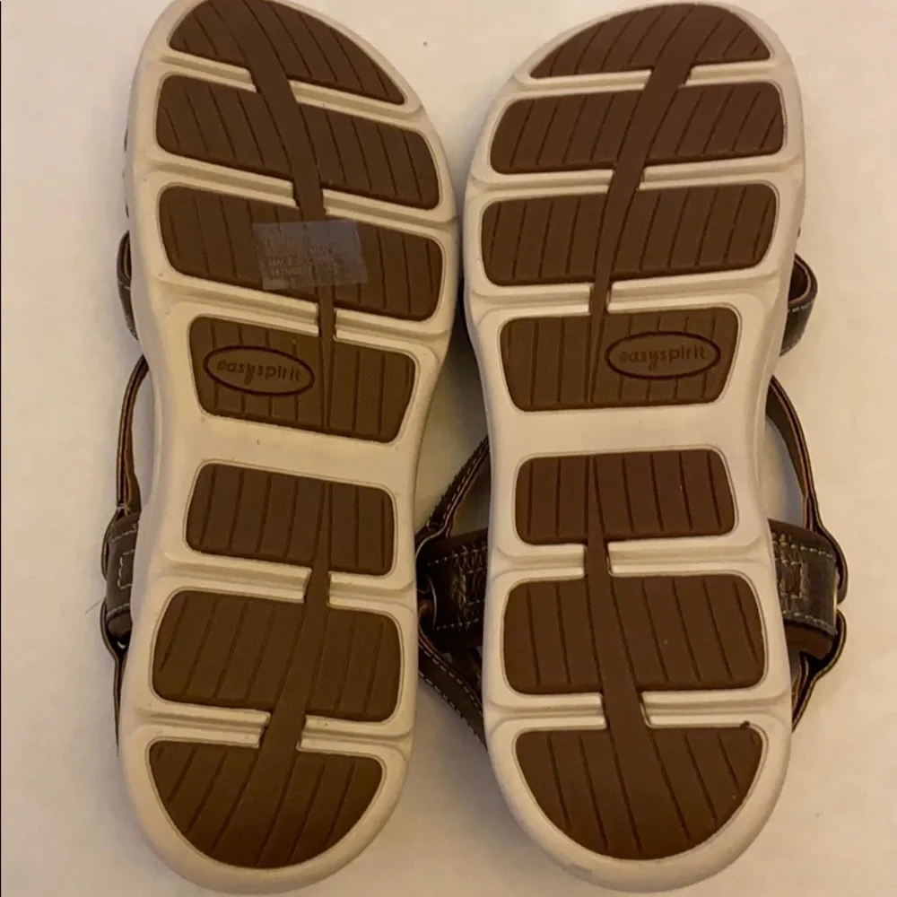 Easy Spirit Bronze Sandals